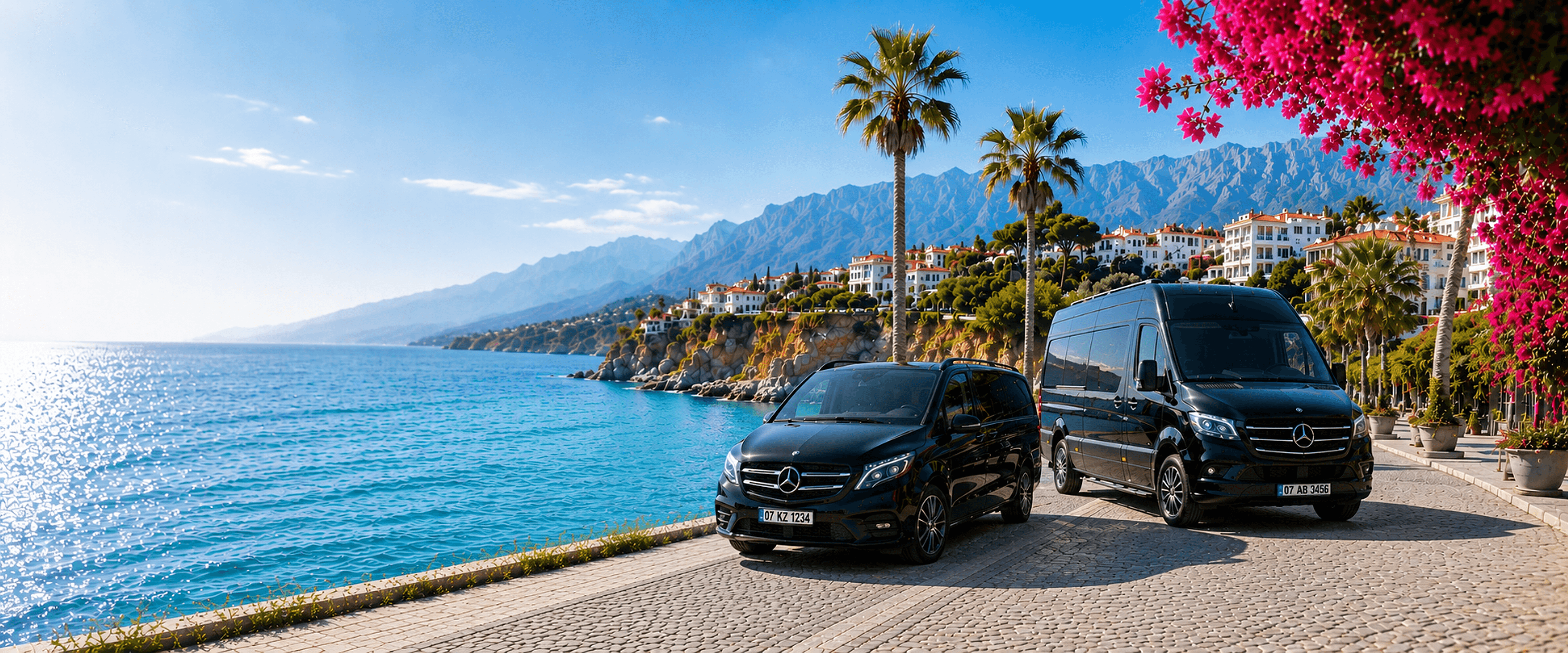 VIP Transfer in Antalya – Vito & Sprinter an der türkischen Riviera