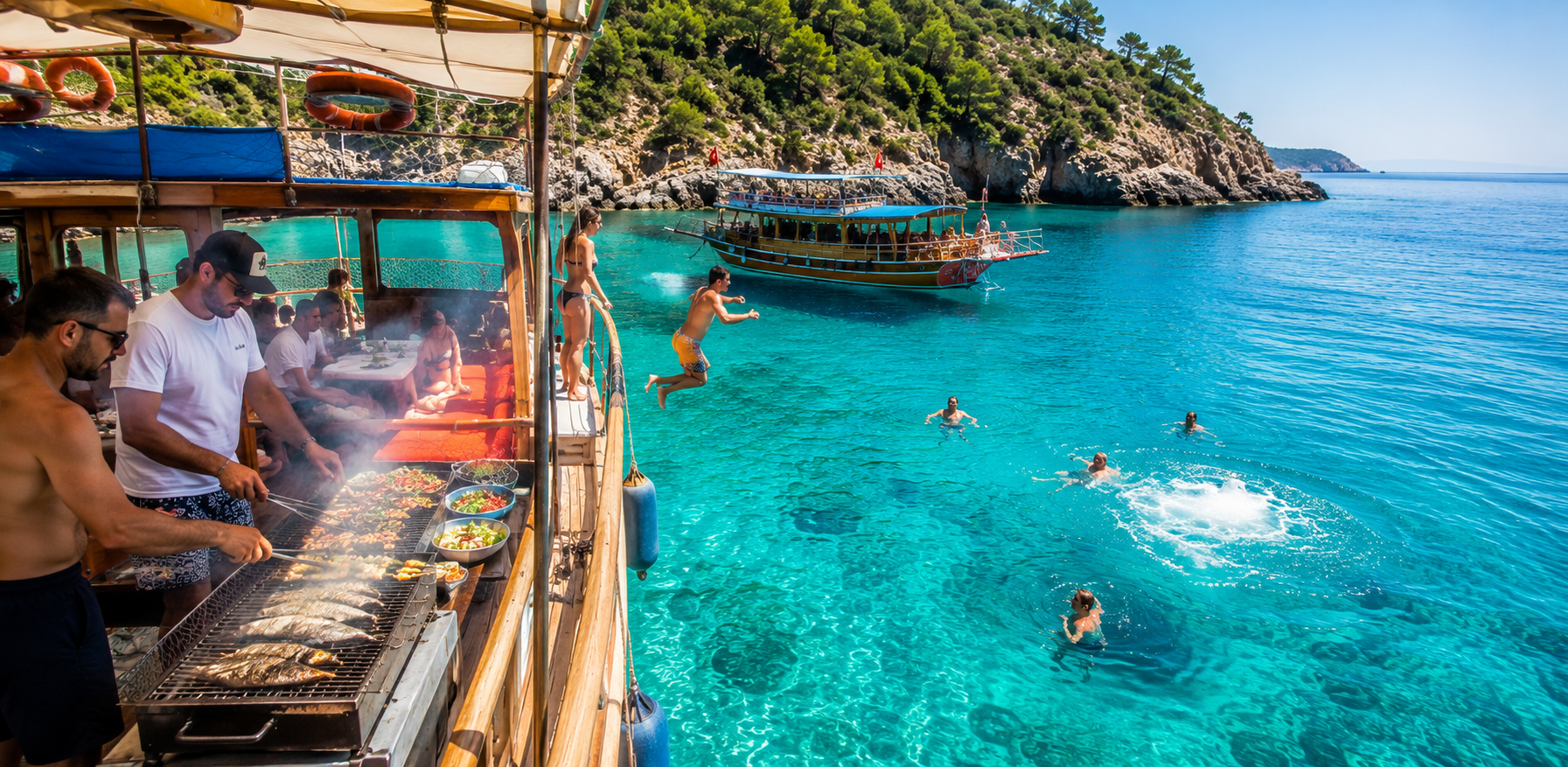 Unvergessliche Bootstouren und Meeresabenteuer in Antalya